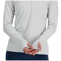 Women NEW BALANCE Long Sleeves And Sweaters^Sport Essentials Space Dye - Women's Quarter-Zip Training Long-Sleeved Shirt