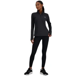 Women NEW BALANCE Long Sleeves And Sweaters^Sport Essentials Space Dye - Women's Quarter-Zip Training Long-Sleeved Shirt