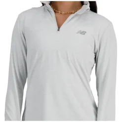 Women NEW BALANCE Long Sleeves And Sweaters^Sport Essentials Space Dye - Women's Quarter-Zip Training Long-Sleeved Shirt