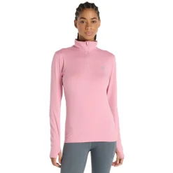 Women NEW BALANCE Long Sleeves And Sweaters^Sport Essentials Space Dye - Women's Quarter-Zip Training Long-Sleeved Shirt