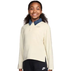 NIKE Sportswear - Girls' Long-Sleeved Polo 047
