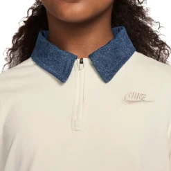 NIKE Sportswear - Girls' Long-Sleeved Polo 047