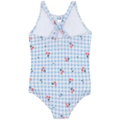 NANö S26S18-02-2 - Little Girls' One-Pice Swimsuit BLEU