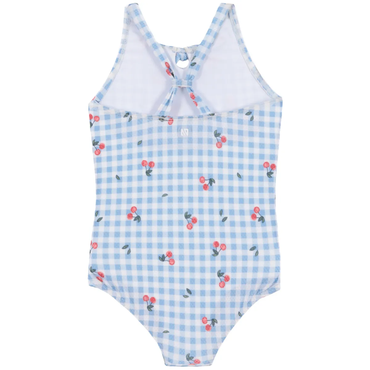 NANö S26S18-02-2 - Little Girls' One-Pice Swimsuit BLEU