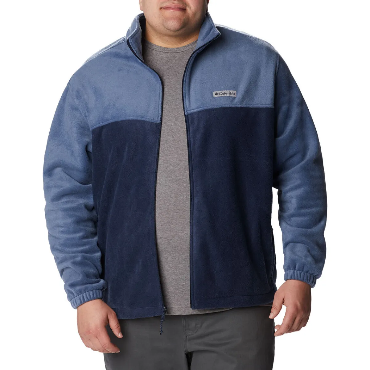 COLUMBIA Clothing|Mid-Season And Aerobic Jackets^Steens Mountain 2.0 (Plus Size) - Men's Full-Zip Fleece Jacket