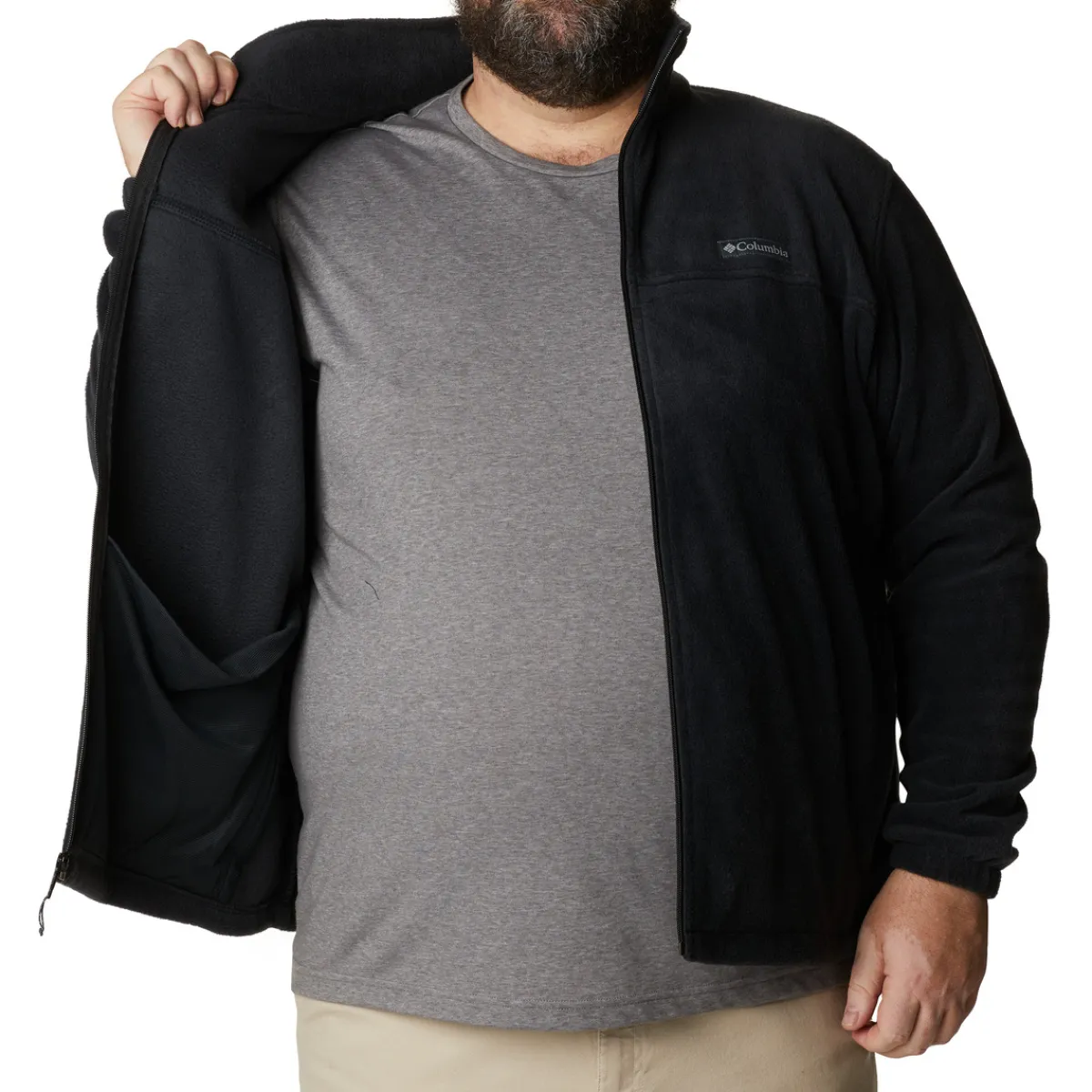 COLUMBIA Clothing|Mid-Season And Aerobic Jackets^Steens Mountain 2.0 (Plus Size) - Men's Full-Zip Fleece Jacket