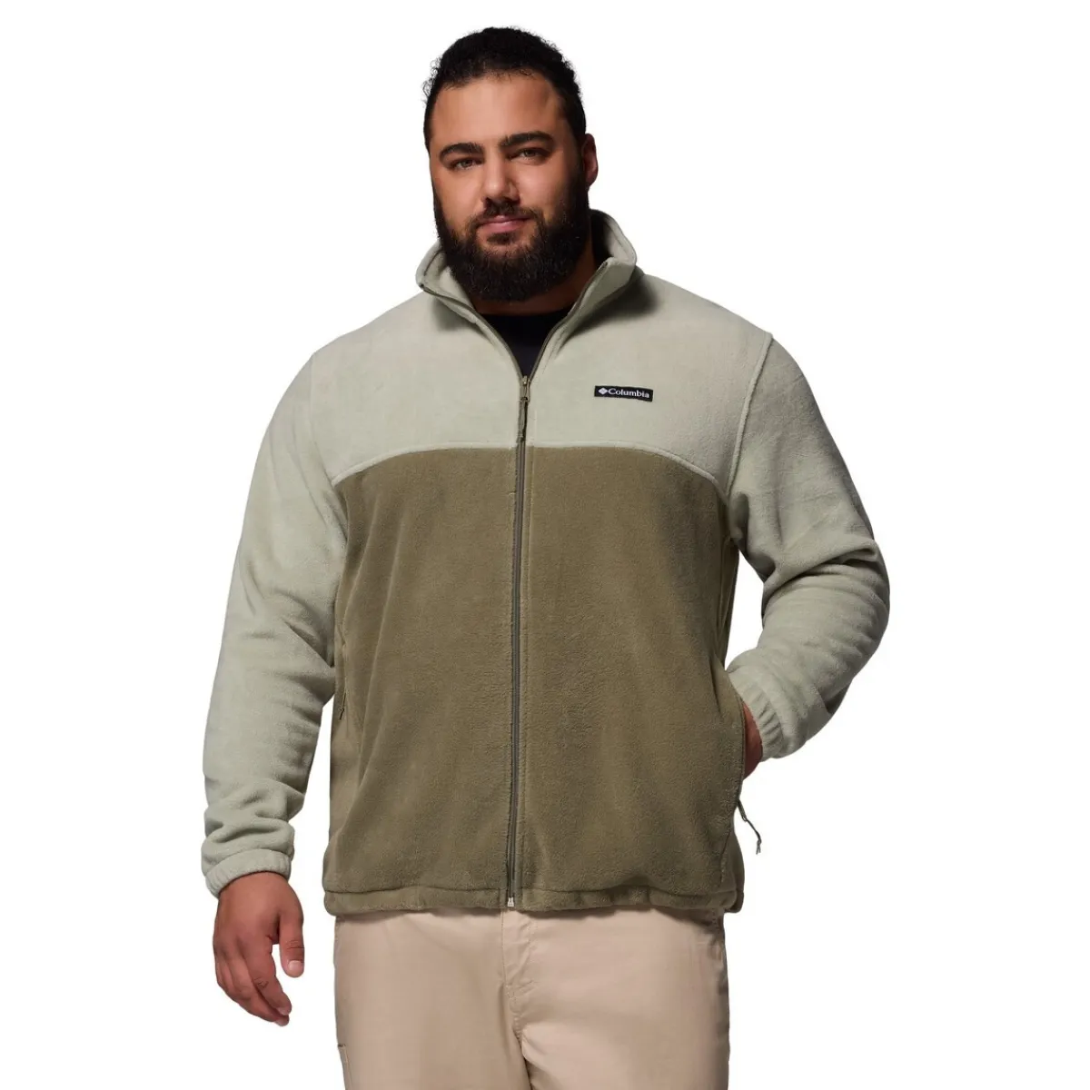 COLUMBIA Clothing|Mid-Season And Aerobic Jackets^Steens Mountain 2.0 (Plus Size) - Men's Full-Zip Fleece Jacket