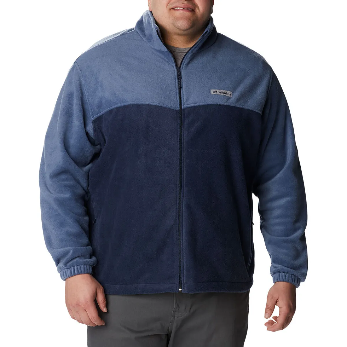 COLUMBIA Clothing|Mid-Season And Aerobic Jackets^Steens Mountain 2.0 (Plus Size) - Men's Full-Zip Fleece Jacket