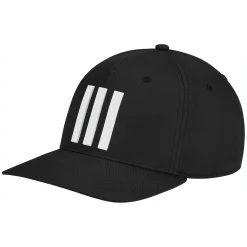 Best ADIDAS 3-Stripes Tour - Men's Adjustable Golf Cap BLACK