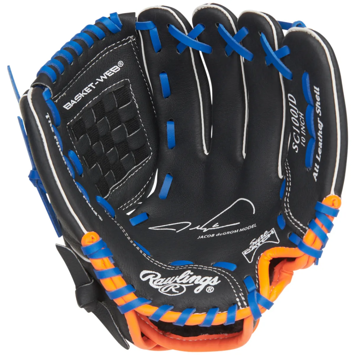 Online RAWLINGS Sure Catch Jacob Degrom 10" - Junior Baseball Outfield Glove RHT