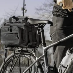 New OXFORD T18 - Bike Rear Rack Panniers NOIR