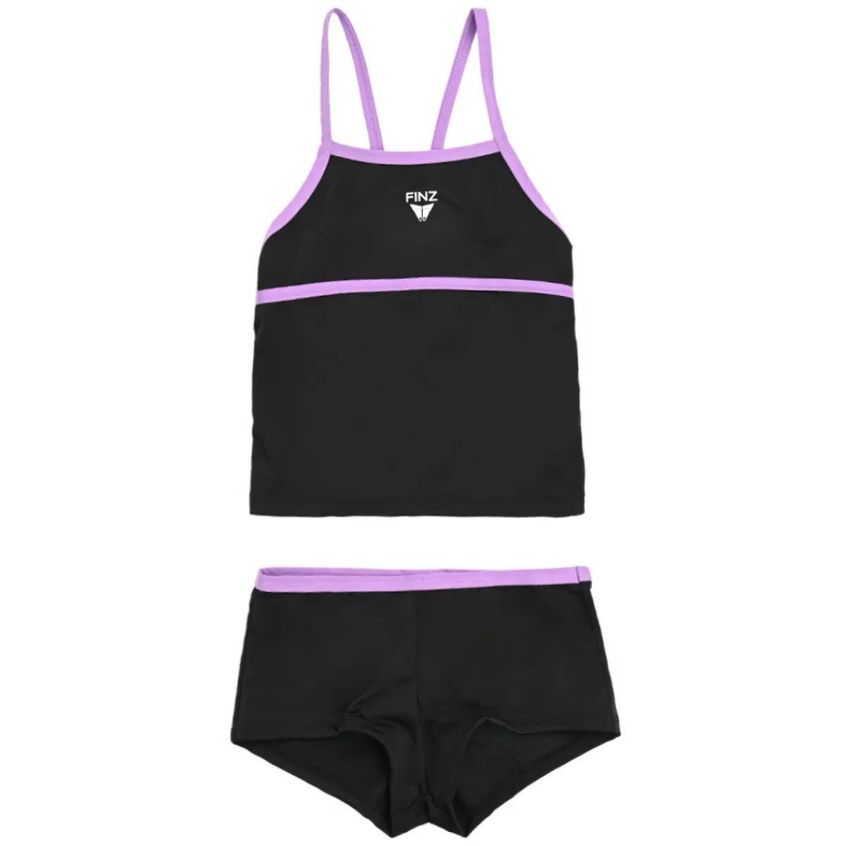 FINZ Tankini - Girls' Two-Piece Swimsuit BL