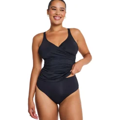 EVERYDAY SUNDAY Tankini - Women's Tankini Top BLACK