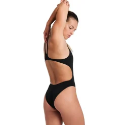 Online ARENA Team Swim Tech Solid - Women's One-Piece Training Swimsuit