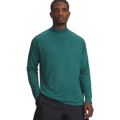 UNDER ARMOUR Long Sleeves And Sweaters^Tech - Men's Half-Zip Sweater