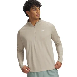 UNDER ARMOUR Long Sleeves And Sweaters^Tech - Men's Half-Zip Sweater