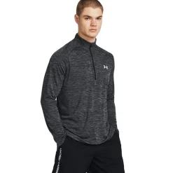 UNDER ARMOUR Long Sleeves And Sweaters^Tech - Men's Half-Zip Sweater