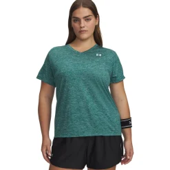 Women UNDER ARMOUR T-Shirts And Polos|Clothing^Tech Twist (Plus Size) - Women's Training T-Shirt