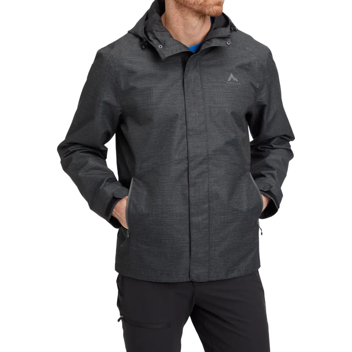 MCKINLEY Clothing|Mid-Season And Aerobic Jackets^Terang III - Men's Hooded Rain Jacket
