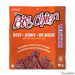 BIG CHIEF Dehydrated Food|Dehydrated Food^Teriyaki 80 g - Beef Jerkey