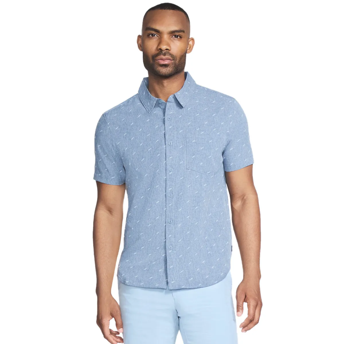 Clearance SKECHERS The GoWalk Air - Men's Short-Sleeved Shirt