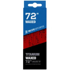 BLUE SPORTS Hockey^Titanium - Waxed skate laces