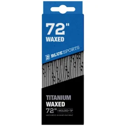 BLUE SPORTS Hockey^Titanium - Waxed skate laces