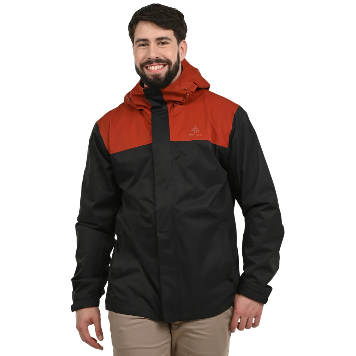 WOODS Mid-Season And Aerobic Jackets|Winter Jackets^Toba II - Men's Hooded Rain Jacket