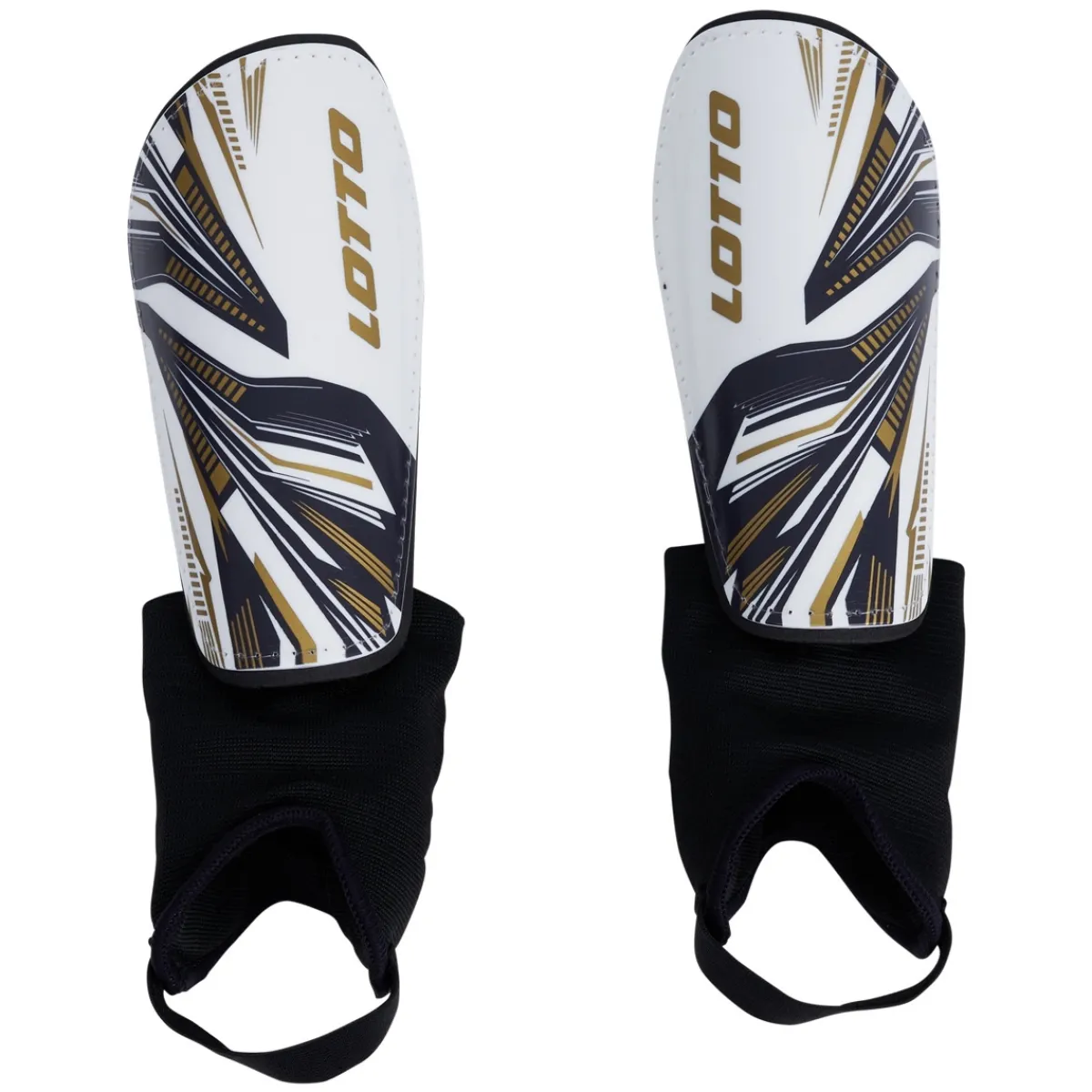 Clearance LOTTO Top Training - Soccer Shin Guards BKWHT