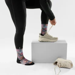 Women SMARTWOOL Socks^Trail Run Triangle Prism - Women's Cushioned Crew Socks