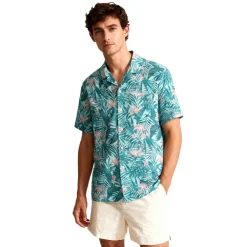 Hot PUBLIC BEACH Tropical Pulse - Men's Shirt AQUAT