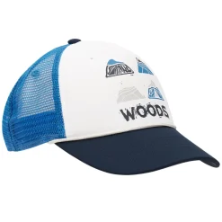 Sale WOODS Trucker - Junior Adjustable Cap BRIWH