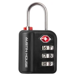 AUSTIN HOUSE Travel Accessories^TSA Indicator - Travel Combination Lock