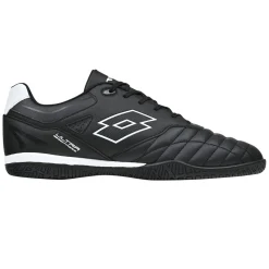 Clearance LOTTO Ultra Press IN - Men's Indoor Soccer Shoes BKWHT