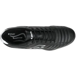 Clearance LOTTO Ultra Press IN - Men's Indoor Soccer Shoes BKWHT