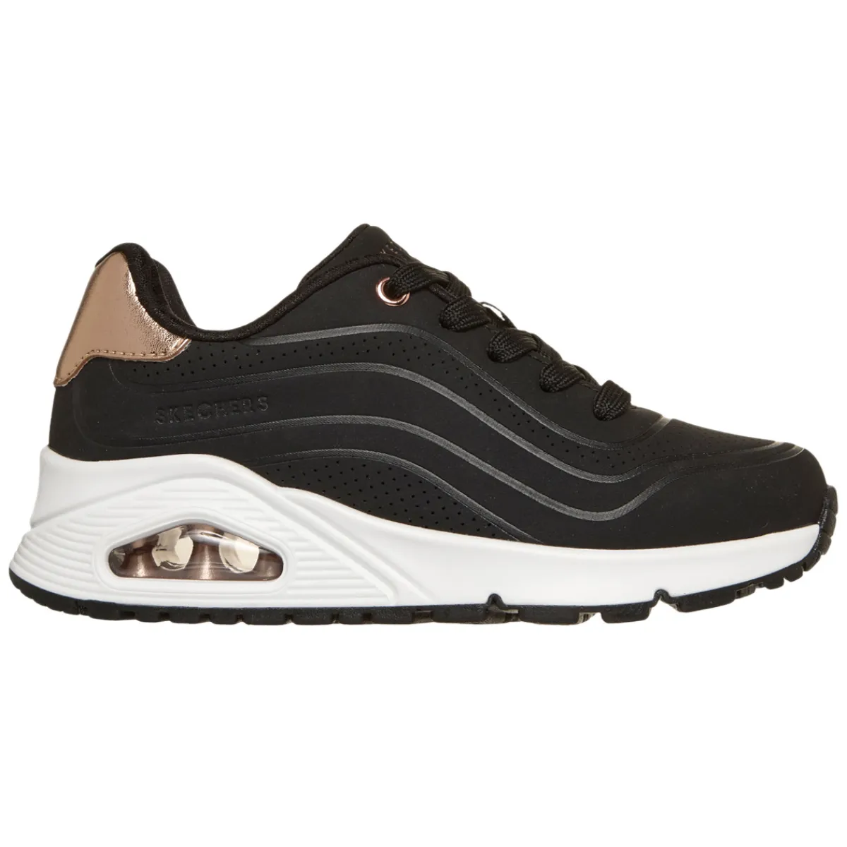 SKECHERS Uno Gen1 - Junior Fashion Shoes BLK