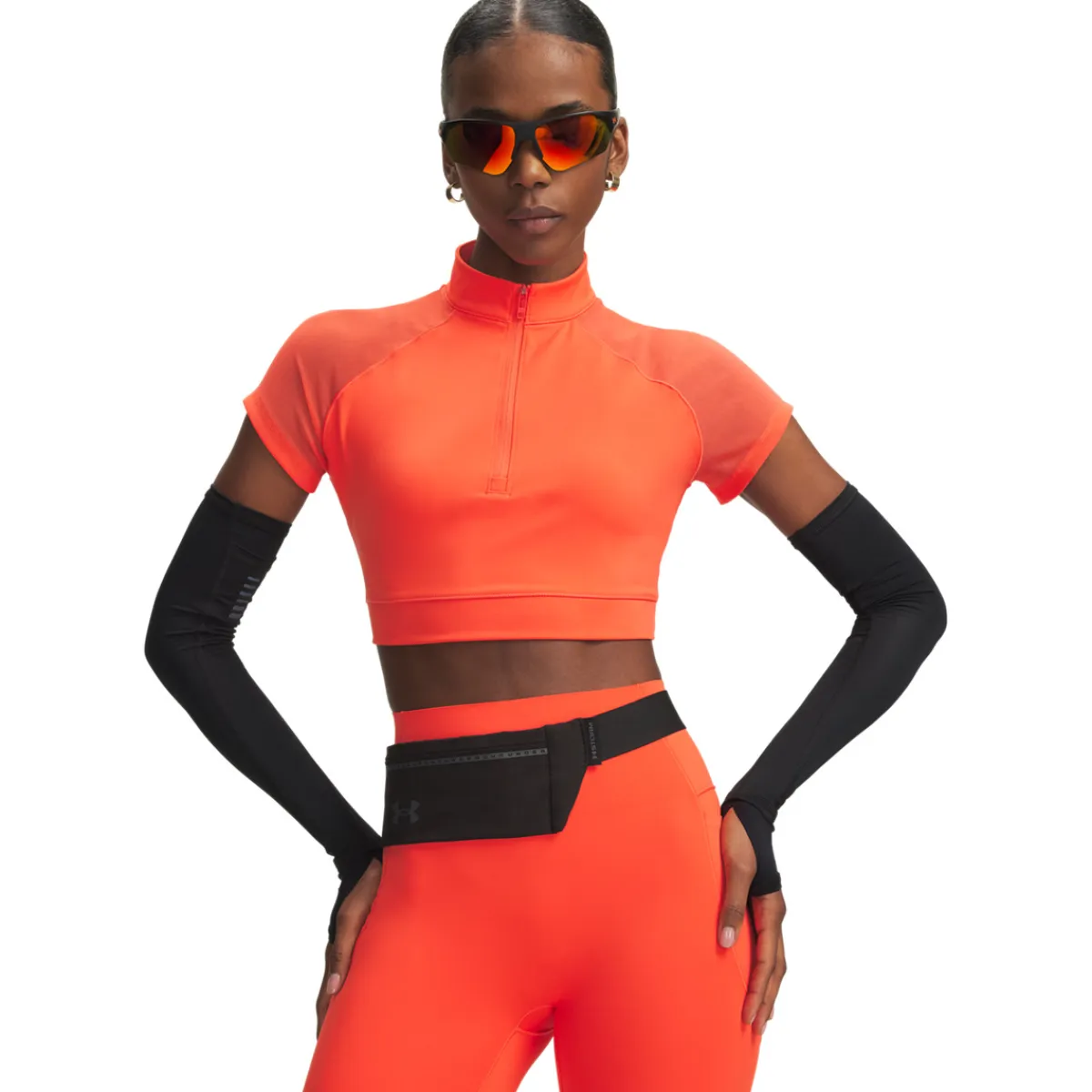 Women UNDER ARMOUR T-Shirts And Polos|Clothing^Vanish Elite - Women's Half-Zip Training T-Shirt