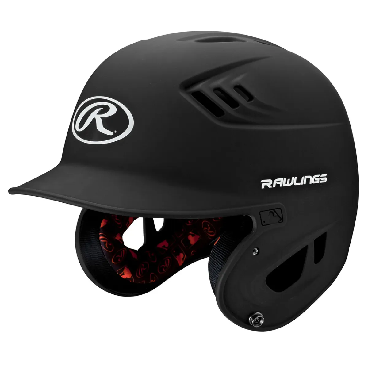 RAWLINGS Baseball And Softball^Velo Series Matte - Senior Baseball Batting Helmet