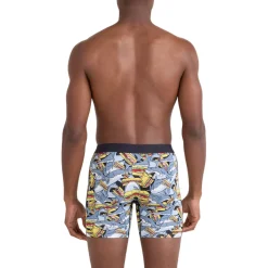 Sale SAXX Vibe Xtra - Men's Fitted Boxer Shorts SSG