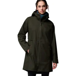 Women COLUMBIA Mid-Season And Aerobic Jackets^Weekend Adventure II Long - Women's Rain Jacket