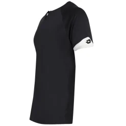 Clearance LOTTO Wesburn - Men's Soccer Jersey BLACK