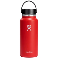 Hot HYDRO FLASK Wide Mouth Flex Cap 32 oz - Insulated Bottle