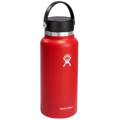 Hot HYDRO FLASK Wide Mouth Flex Cap 32 oz - Insulated Bottle