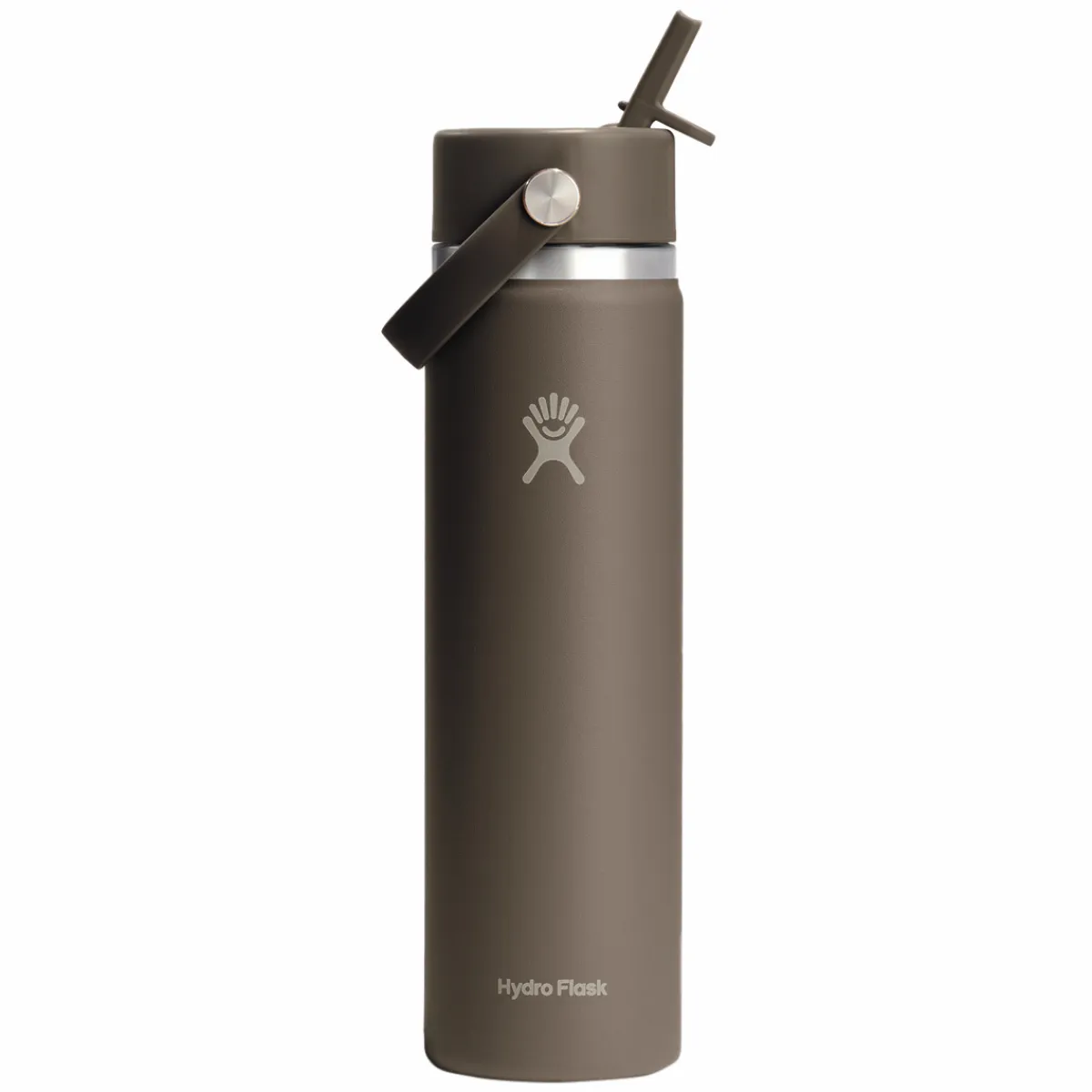HYDRO FLASK Water Bottles^Wide Mouth Flex Straw 24 oz - Insulated Bottle with Retractable Straw Cap