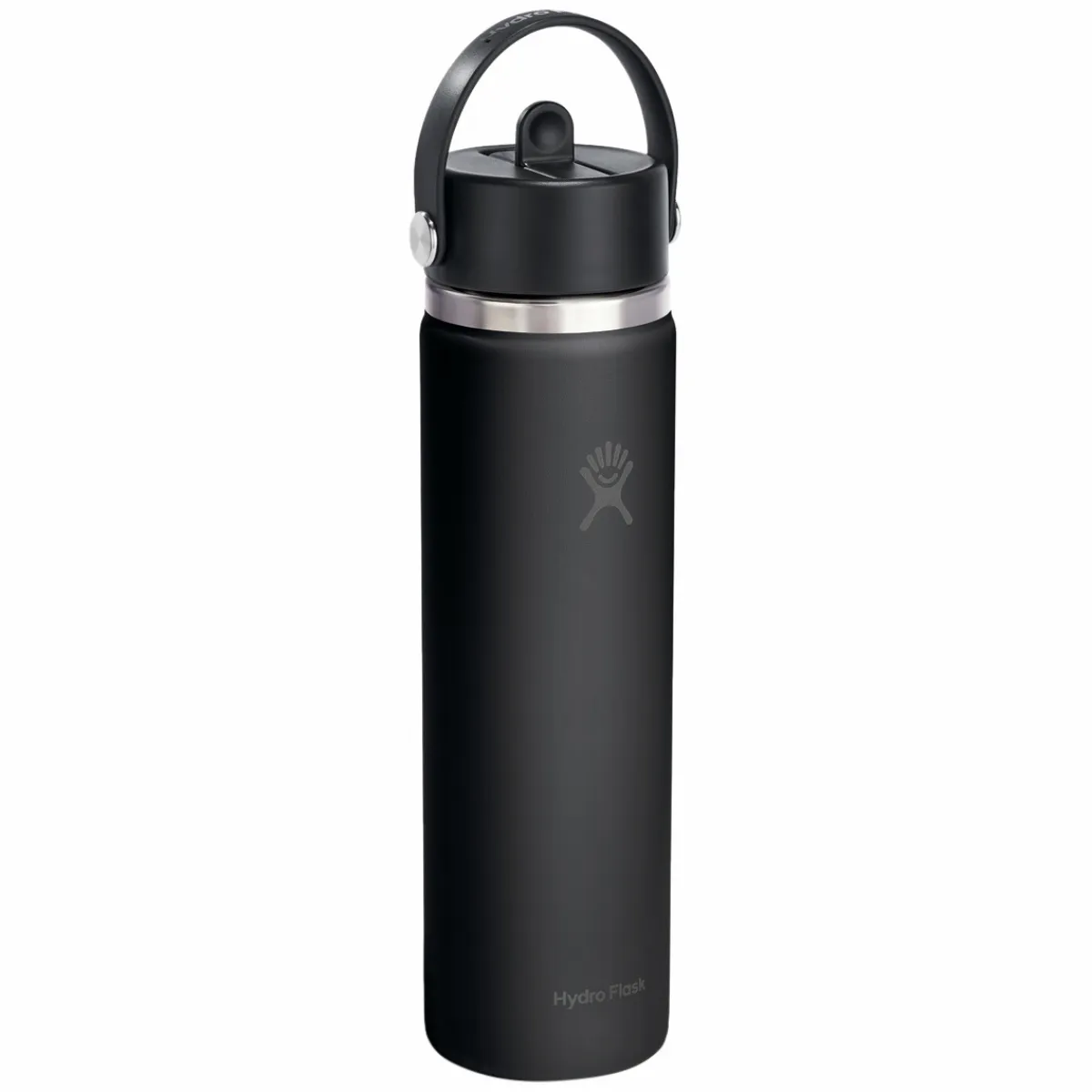 HYDRO FLASK Water Bottles^Wide Mouth Flex Straw 24 oz - Insulated Bottle with Retractable Straw Cap