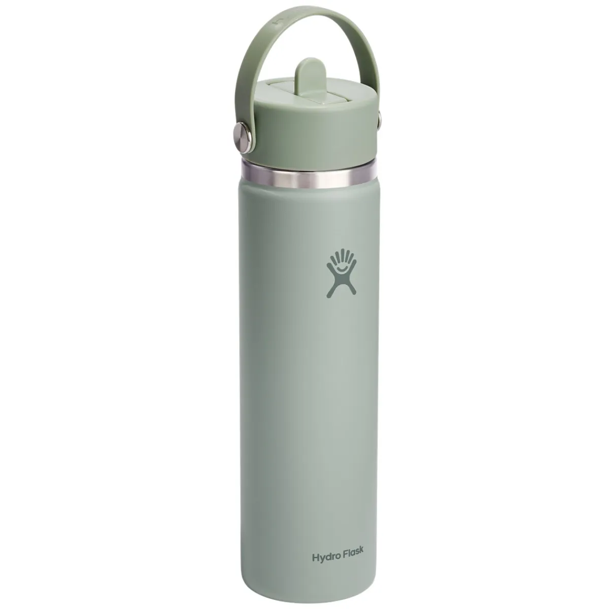 HYDRO FLASK Water Bottles^Wide Mouth Flex Straw 24 oz - Insulated Bottle with Retractable Straw Cap