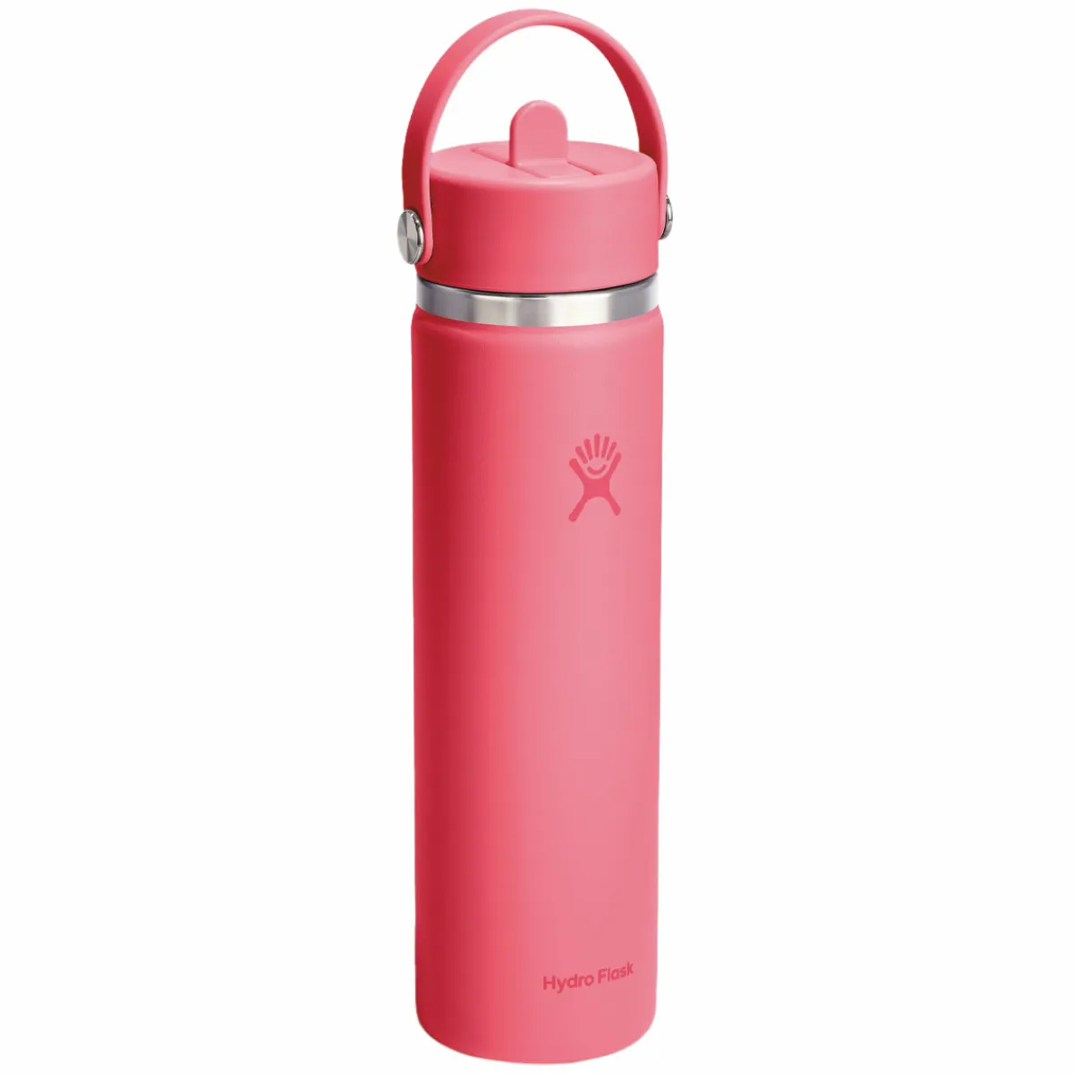HYDRO FLASK Water Bottles^Wide Mouth Flex Straw 24 oz - Insulated Bottle with Retractable Straw Cap