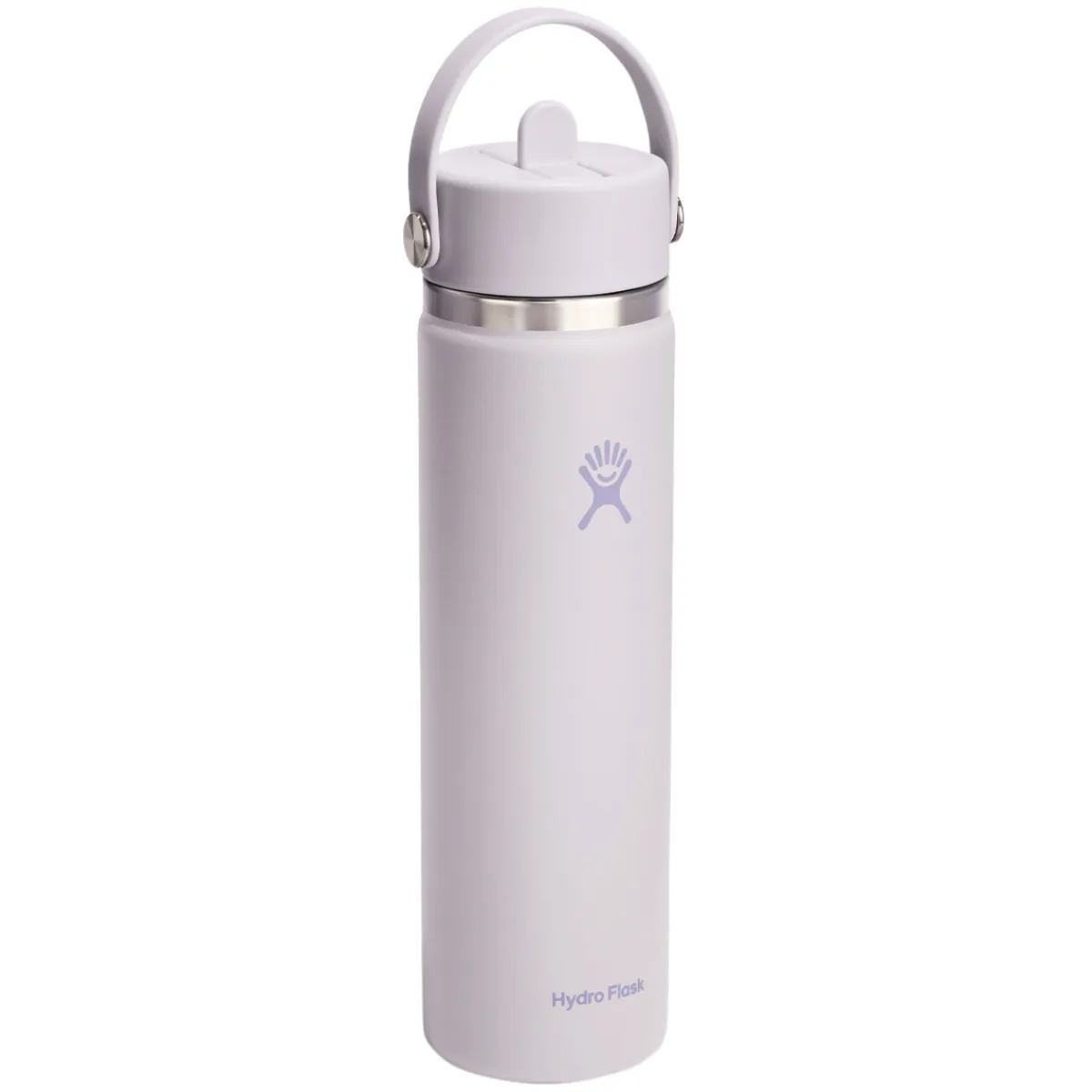HYDRO FLASK Water Bottles^Wide Mouth Flex Straw 24 oz - Insulated Bottle with Retractable Straw Cap