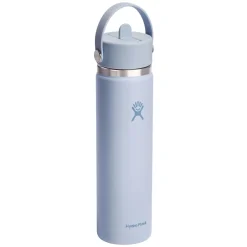 HYDRO FLASK Water Bottles^Wide Mouth Flex Straw 24 oz - Insulated Bottle with Retractable Straw Cap