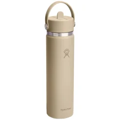 HYDRO FLASK Water Bottles^Wide Mouth Flex Straw 24 oz - Insulated Bottle with Retractable Straw Cap